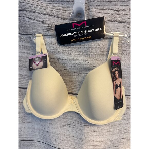 NWT Maidenform Tshirt Bra Size 34D - Picture 1 of 5